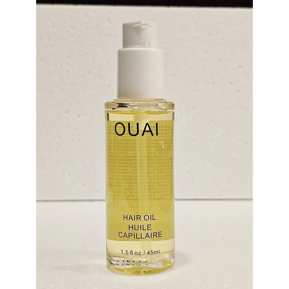 OUAI Hair Oil, a lightweight, multitasking product designed for All Hair Types